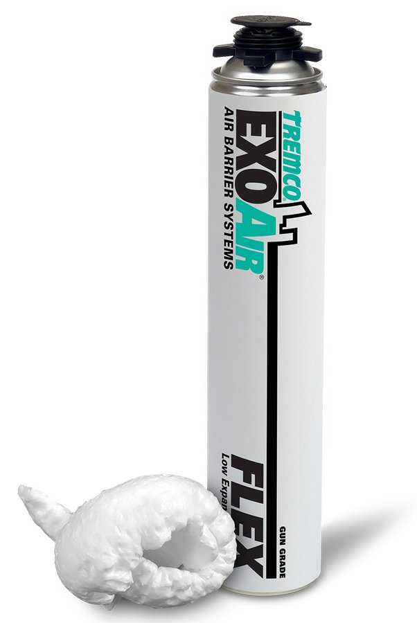 Low-Expansion Polyurethane Foam | Tremco ExoAir Flex Foam
